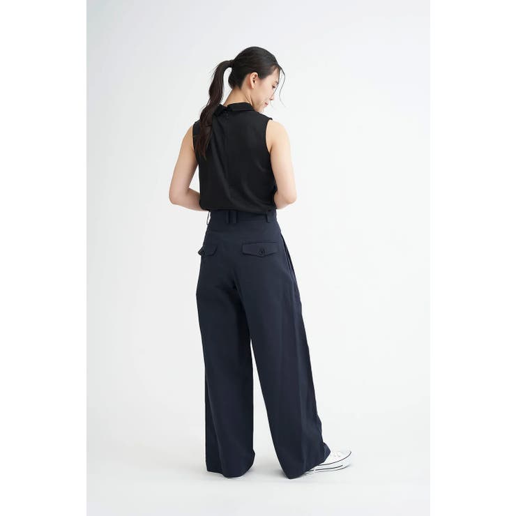 Women's LIGHT CHINO TROUSERS | LaunchPark | 詳細画像15 