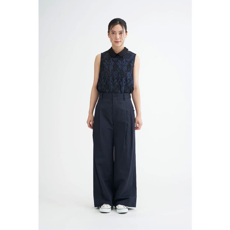 Women's LIGHT CHINO TROUSERS | LaunchPark | 詳細画像16 