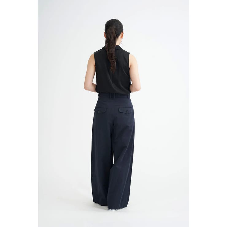 Women's LIGHT CHINO TROUSERS | LaunchPark | 詳細画像17 