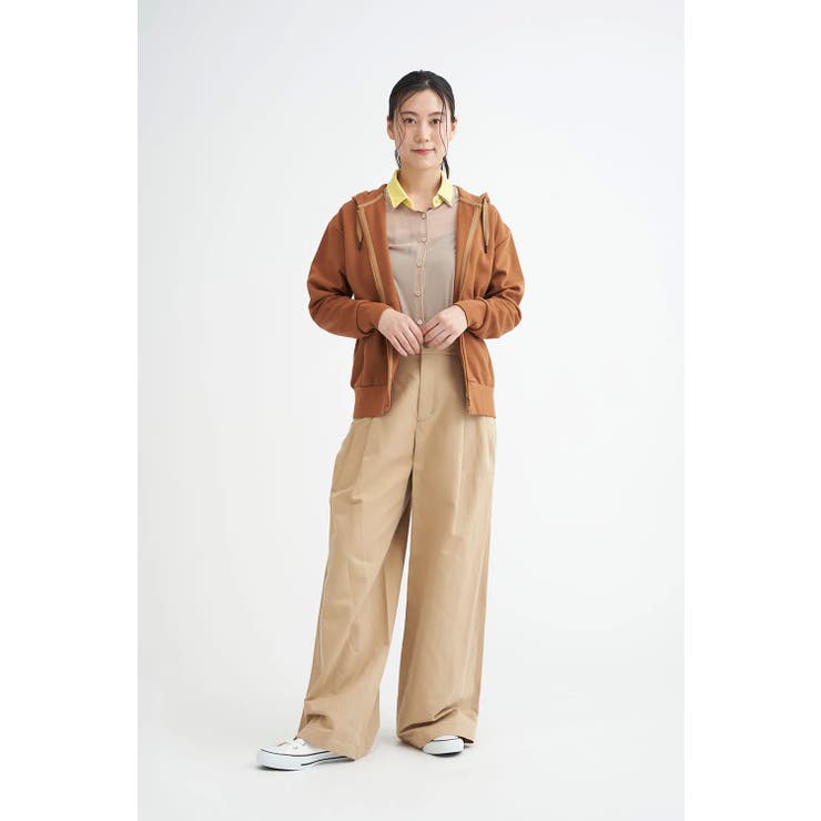 Women's LIGHT CHINO TROUSERS | LaunchPark | 詳細画像8 