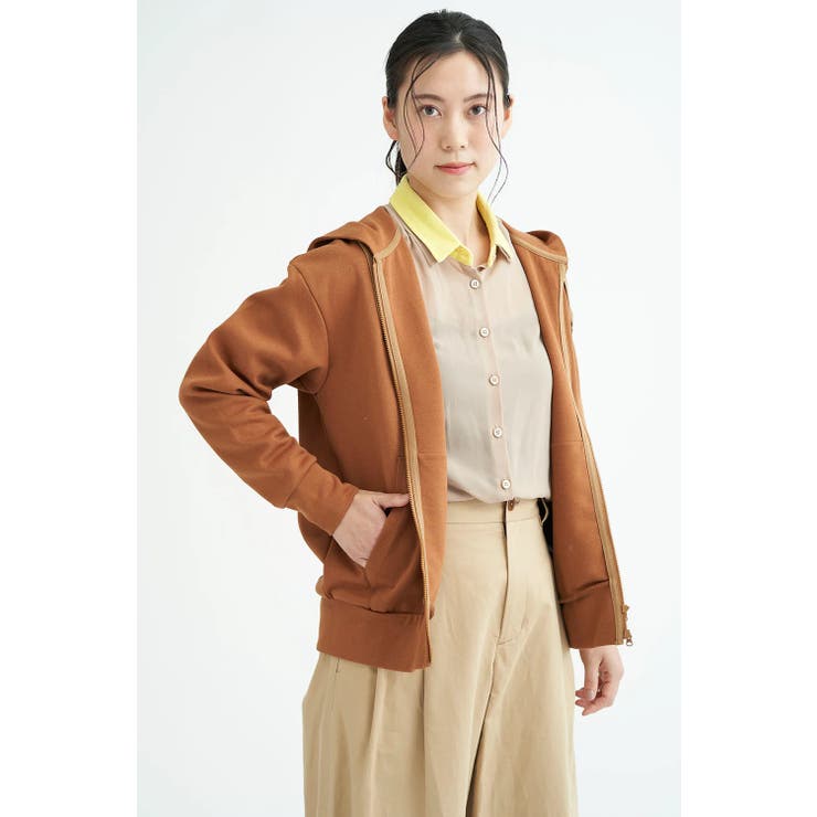 Genderless HYBRID SWEAT ZIP HOODY | LaunchPark | 詳細画像1 