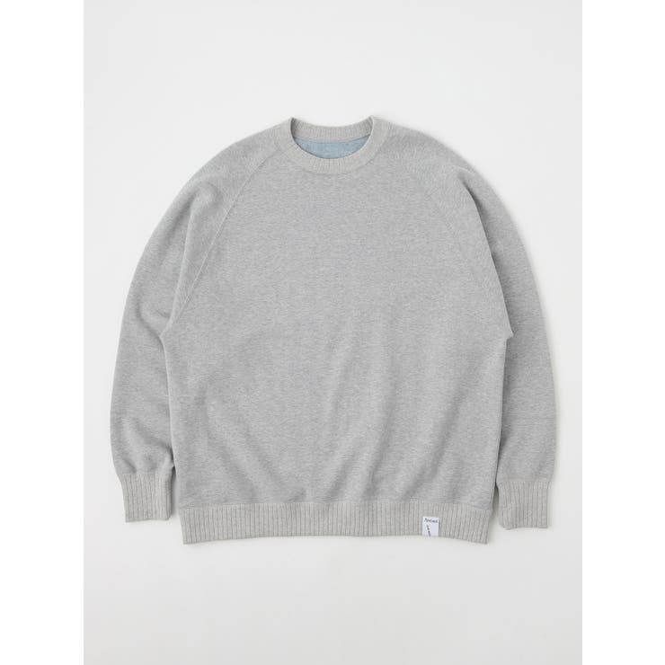 MELANGE H/GRAY | DAILY REVERSIBLE C/N SWEAT | LaunchPark
