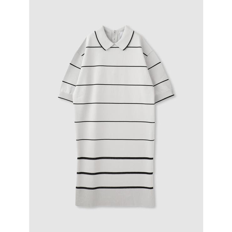 LIGHT GREY | CT COLLAB KNITTED DRESS | LaunchPark