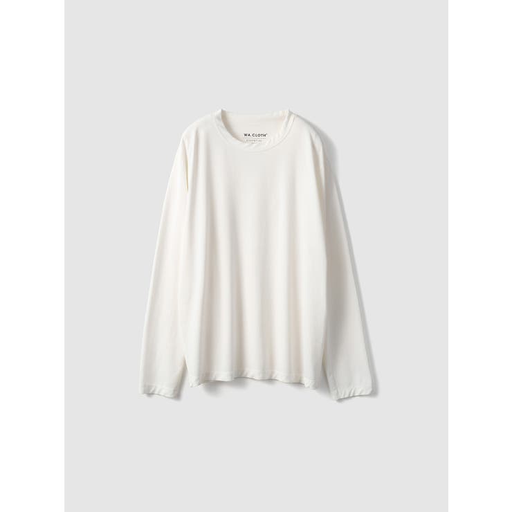 WHITE | Genderless PERFECT L/S T-SHIRT | LaunchPark