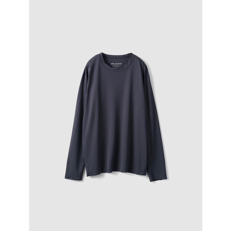 CHARCOAL | Genderless PERFECT L/S T-SHIRT | LaunchPark