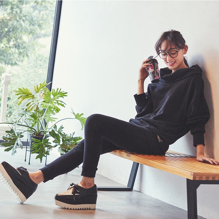 ガーゼスウェットオフショルトップス&パンツセット | LAYLA | 詳細画像12