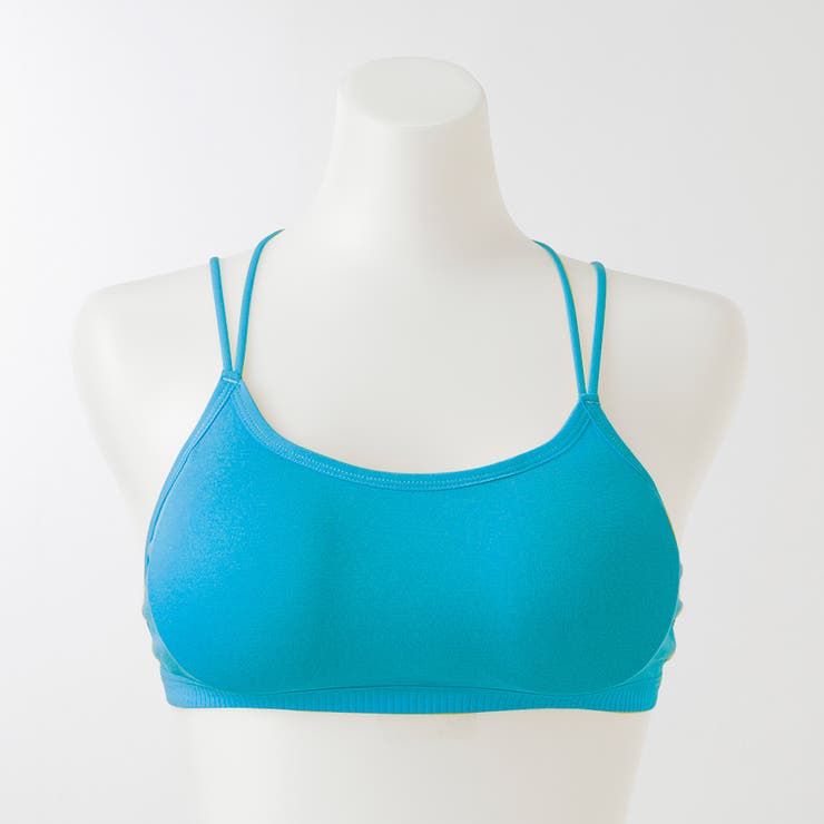 ターコイズ | 盛れるカップ付カラフルブラトップ レディースファッション通販 キャミ | LAYLA