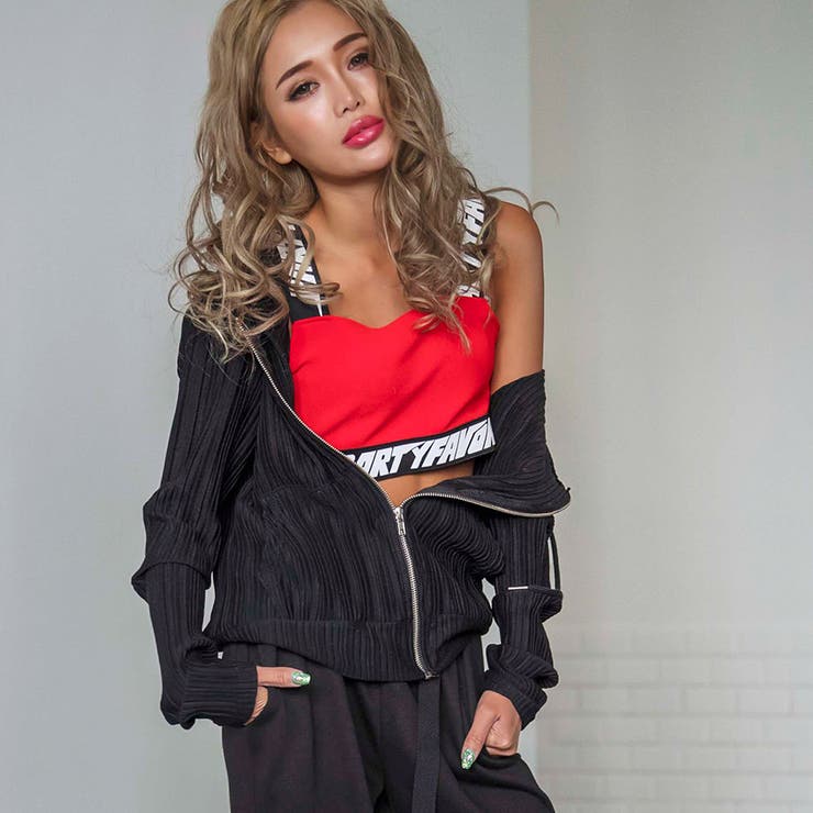 【韓国発】変形プリーツリラクシングパーカー レディースファッション通販 トップス | LAYLA | 詳細画像11 