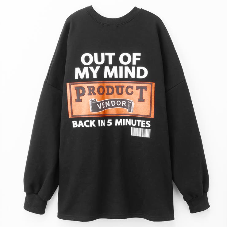 バックネオンロゴ使いビッグプルオーバー 超BIG スウェット | LAYLA | 詳細画像10 