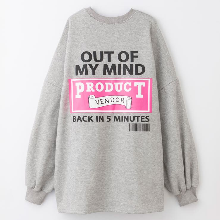 バックネオンロゴ使いビッグプルオーバー 超BIG スウェット | LAYLA | 詳細画像12 