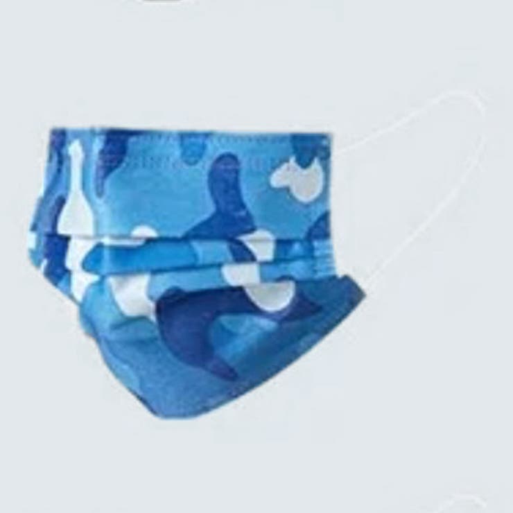 迷彩柄不織布3層ファッションマスク(各色×3枚計9枚入) デザインマスク カモフ… | LAYLA | 詳細画像6 