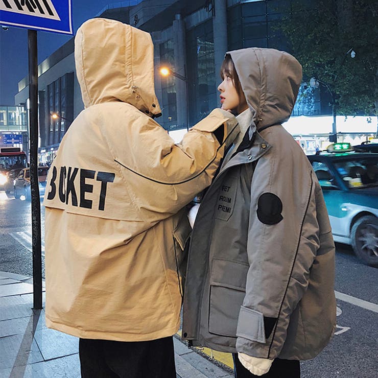 ペアがおすすめ】中綿ストリートジャケット 女性 レディース[品番