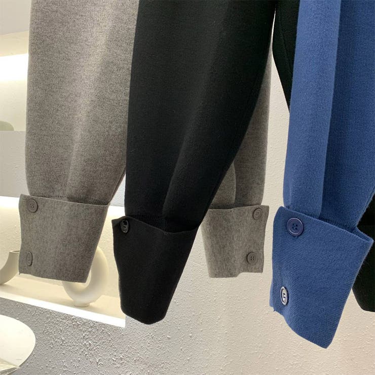 ニットスウェットコクーンパンツ ファッション通販 女性[品番