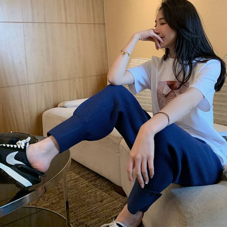 ニットスウェットコクーンパンツ ファッション通販 女性 | LAYLA | 詳細画像4 