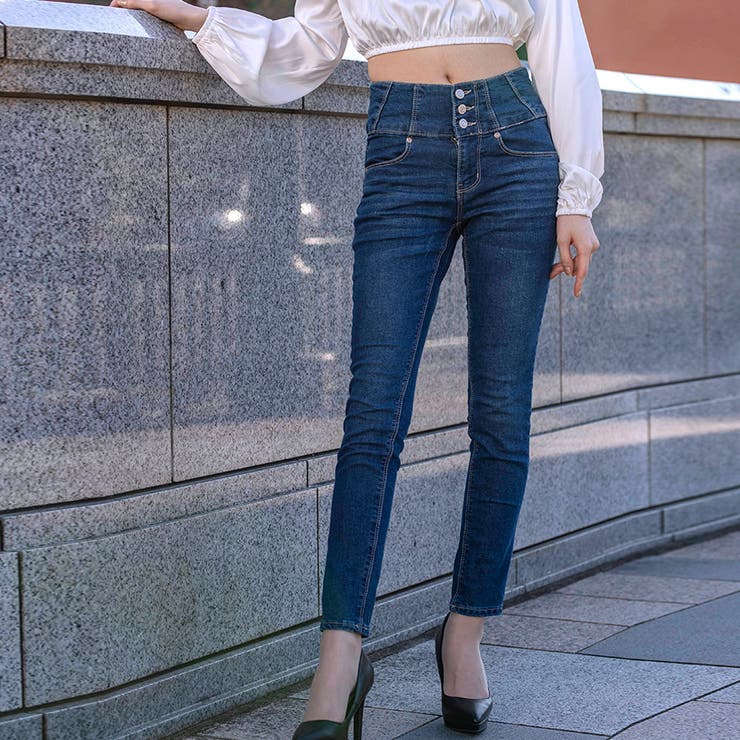 ジーンズ デニムパンツ レディース ロング パンツ ワイドパンツ