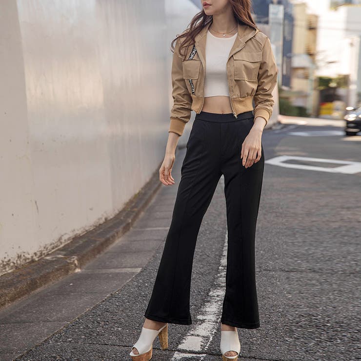 裾スリット美脚フレアーパンツ ファッション通販 女性 | LAYLA | 詳細画像5 