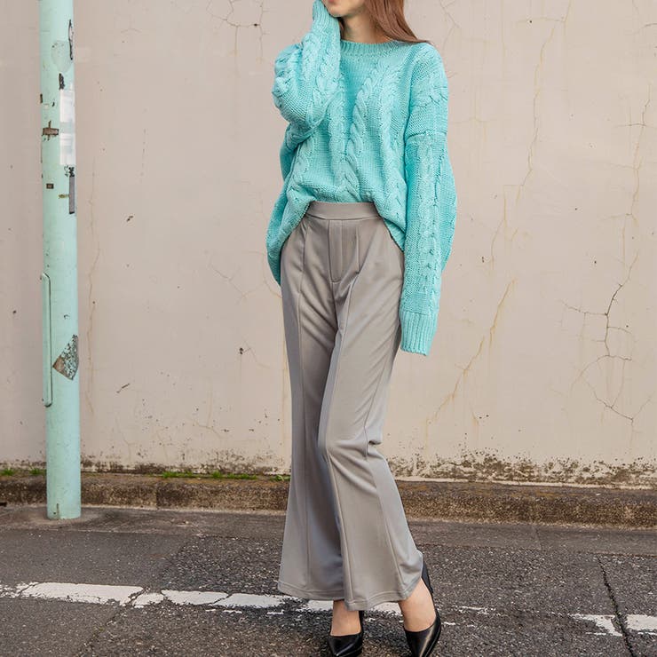 裾スリット美脚フレアーパンツ ファッション通販 女性 | LAYLA | 詳細画像3 