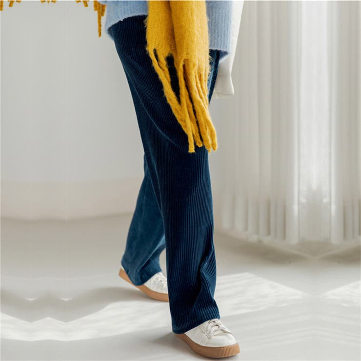 リブワイドカラーパンツ 女性 レディース | LAYLA | 詳細画像11 