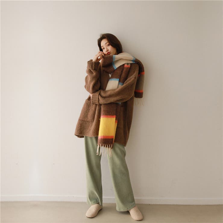 リブワイドカラーパンツ 女性 レディース | LAYLA | 詳細画像15 