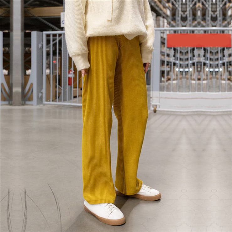 リブワイドカラーパンツ 女性 レディース | LAYLA | 詳細画像17 