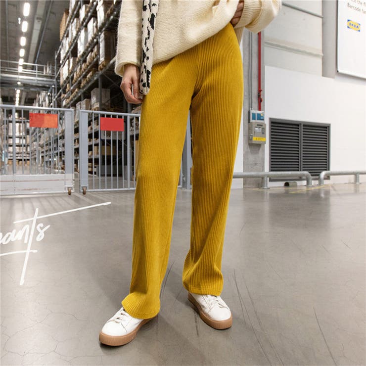 リブワイドカラーパンツ 女性 レディース | LAYLA | 詳細画像21 