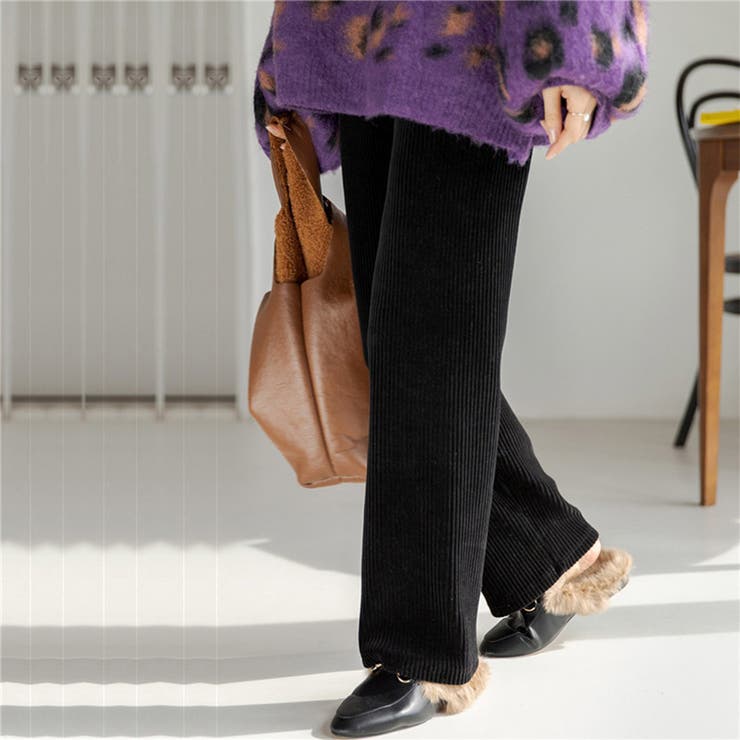 リブワイドカラーパンツ 女性 レディース | LAYLA | 詳細画像22 