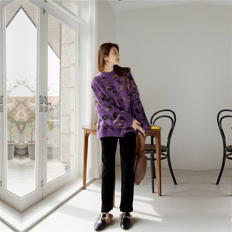 リブワイドカラーパンツ 女性 レディース | LAYLA | 詳細画像23 