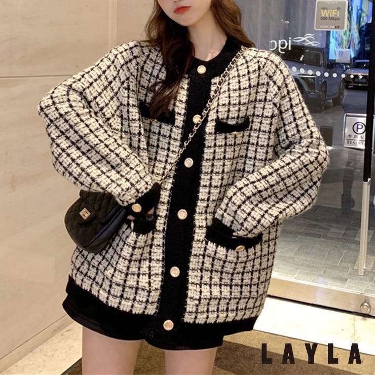 ツイード刻印ボタンジャケット ファッション通販 女性 品番 Lylw Layla ライラ のレディースファッション通販 Shoplist ショップリスト