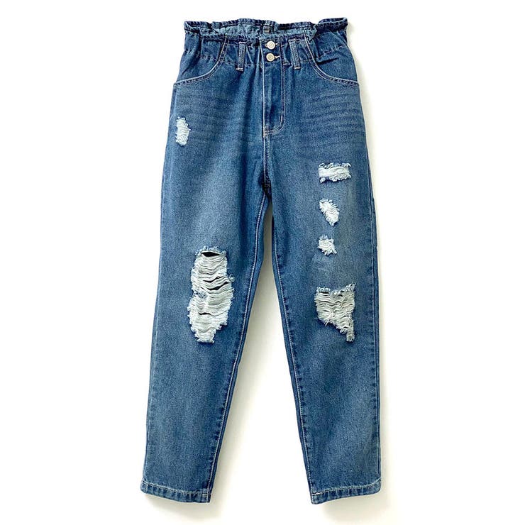 デニムブロークンイージーマムパンツ ファッション通販 女性 | LAYLA | 詳細画像15 