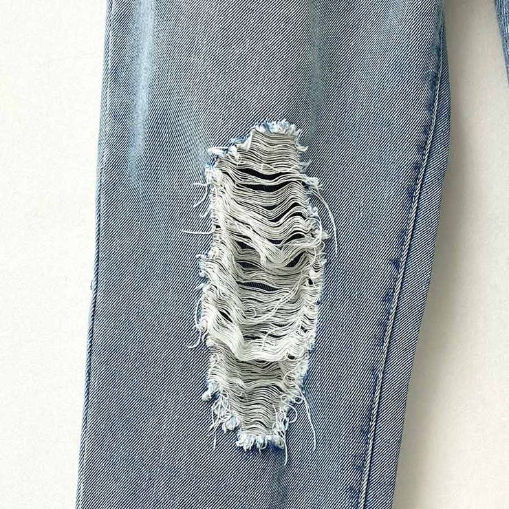 デニムブロークンイージーマムパンツ ファッション通販 女性 | LAYLA | 詳細画像21 