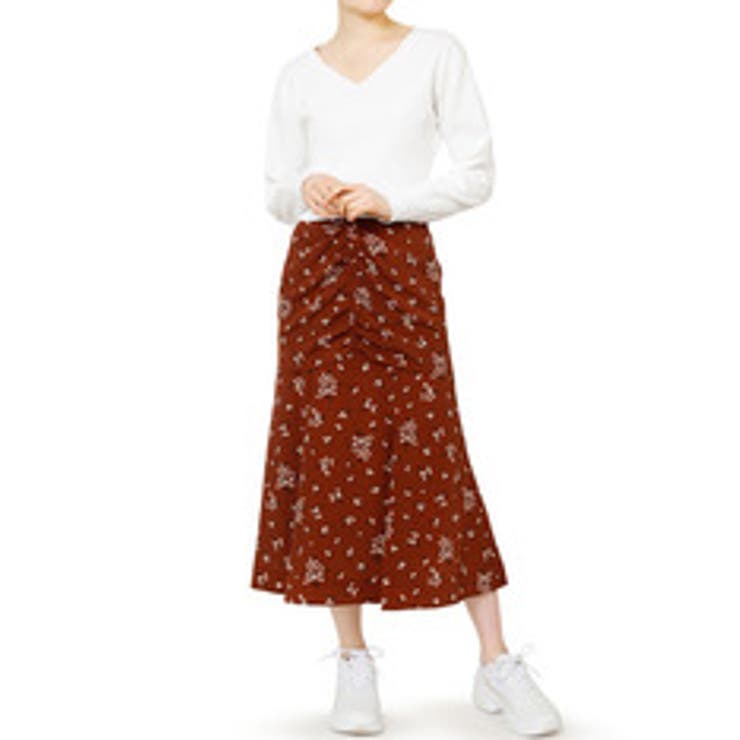 Floral Print Layered Skirt | LE CIEL BLEU outlet | 詳細画像6 