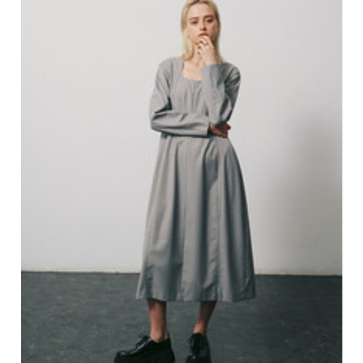 Contrast Stetch Dress | LE CIEL BLEU outlet | 詳細画像1 