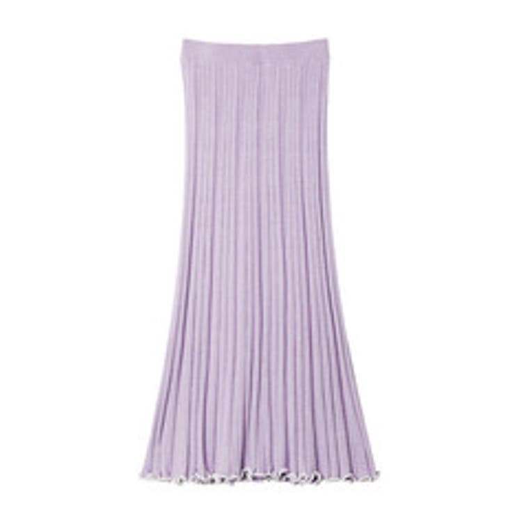 Mellow Rib Knit Skirt | LE CIEL BLEU outlet | 詳細画像1 