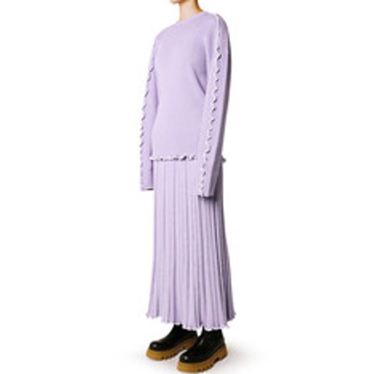 Mellow Rib Knit Skirt | LE CIEL BLEU outlet | 詳細画像2 