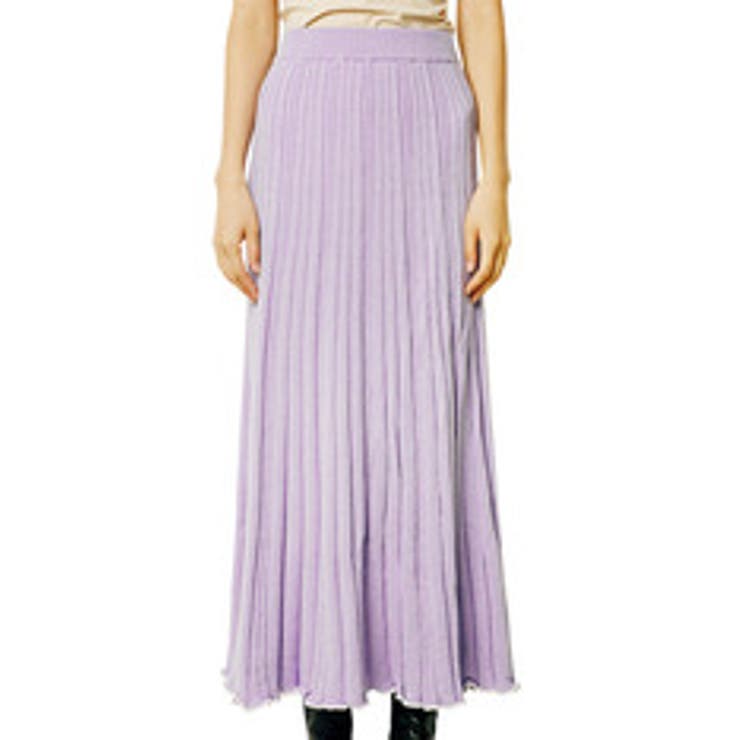 Mellow Rib Knit Skirt | LE CIEL BLEU outlet | 詳細画像3 