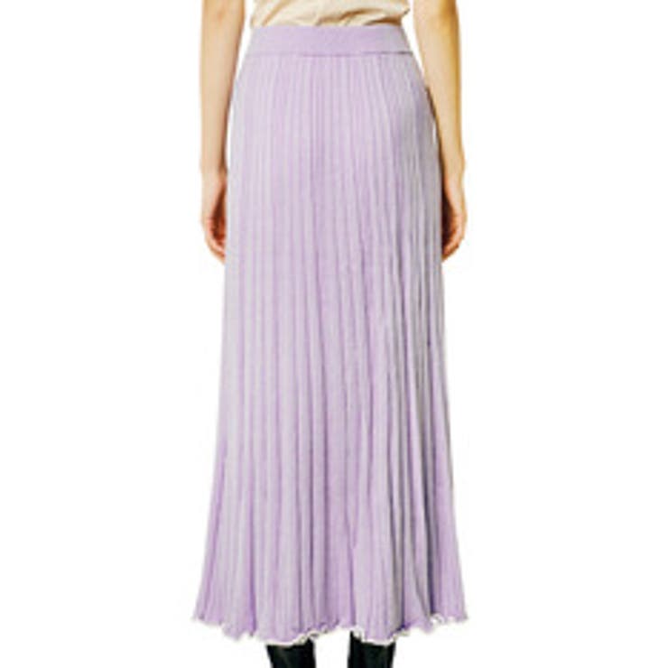 Mellow Rib Knit Skirt | LE CIEL BLEU outlet | 詳細画像4 