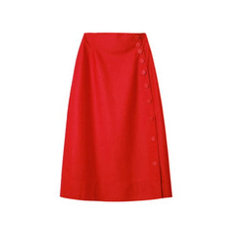 Wool Melton Jersey Skirt | LE CIEL BLEU outlet | 詳細画像1 