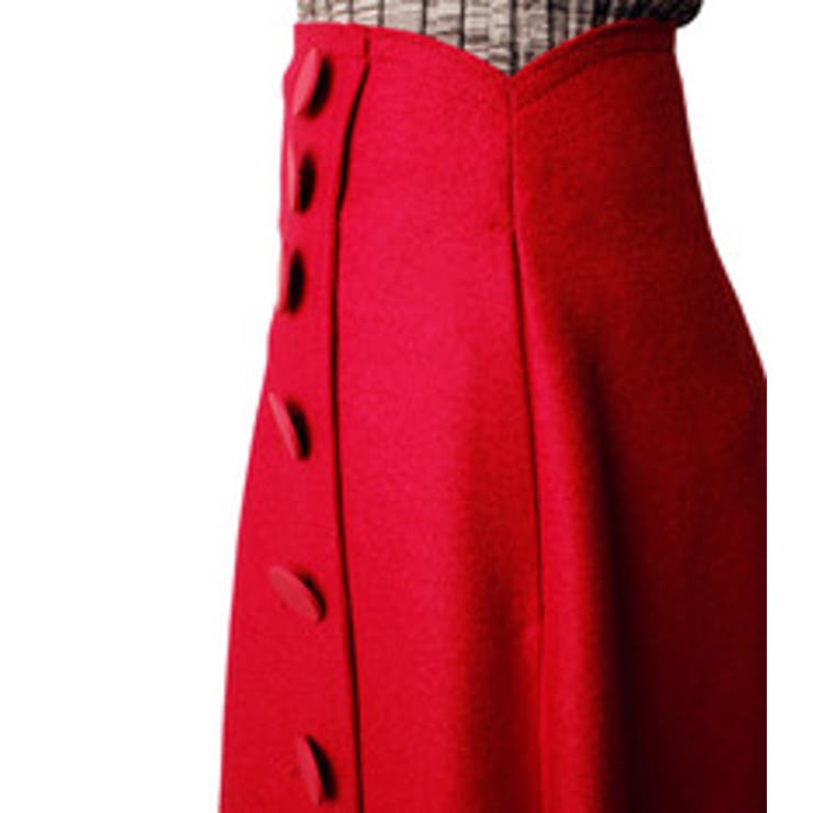 Wool Melton Jersey Skirt | LE CIEL BLEU outlet | 詳細画像5 
