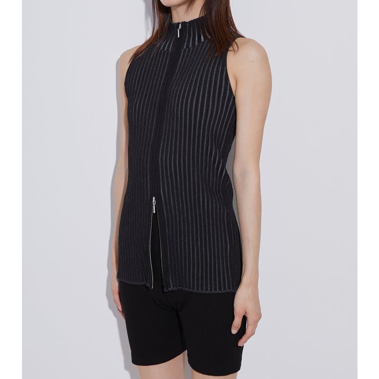 Zip Knit Top | LE CIEL BLEU outlet | 詳細画像2 