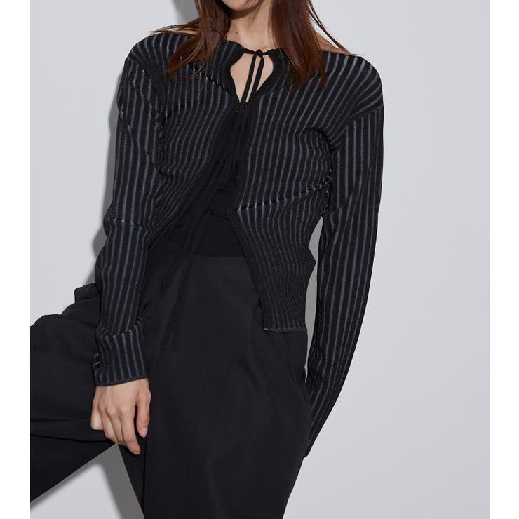 Lace-up Rib Knit | LE CIEL BLEU outlet | 詳細画像4 