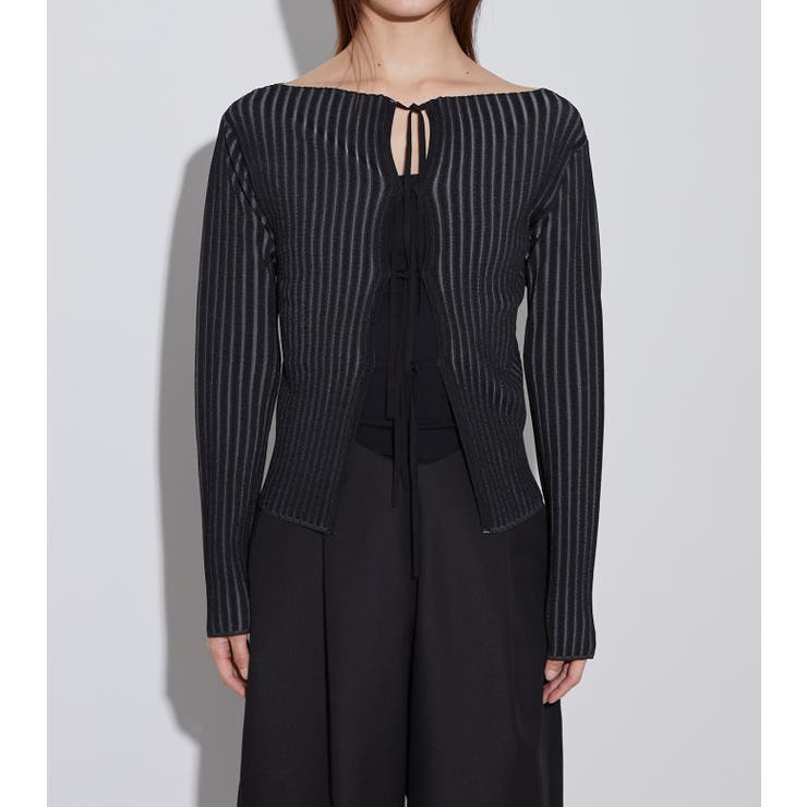 Lace-up Rib Knit | LE CIEL BLEU outlet | 詳細画像7 