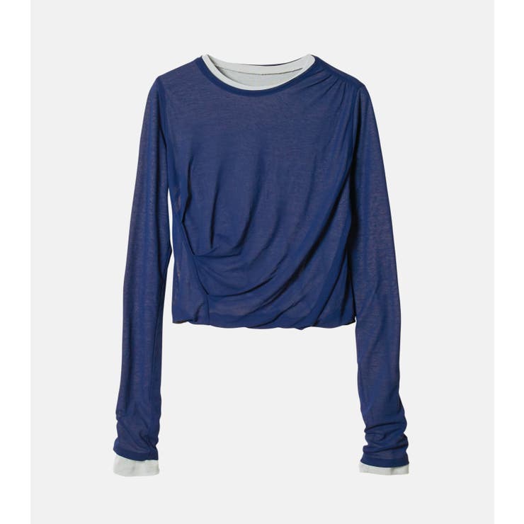 Double Layered Sheer Top | LE CIEL BLEU outlet | 詳細画像7 