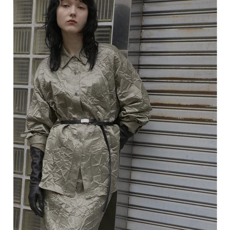 WrinkledWashedOv | LE CIEL BLEU outlet | 詳細画像1 