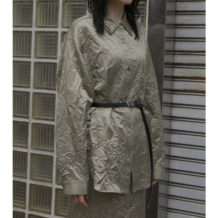 WrinkledWashedOv | LE CIEL BLEU outlet | 詳細画像3 