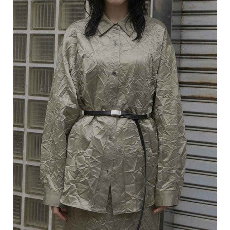 WrinkledWashedOv | LE CIEL BLEU outlet | 詳細画像5 