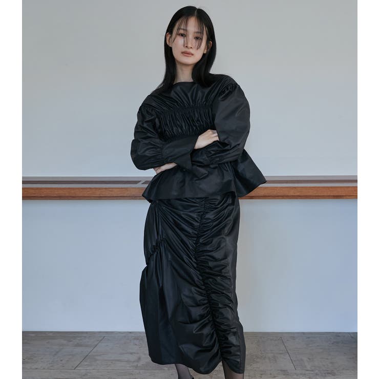 ShirringTaffetaS | LE CIEL BLEU outlet | 詳細画像1 