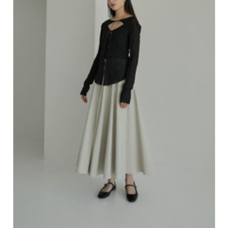 PaneledDrapeMaxi | LE CIEL BLEU outlet | 詳細画像1 