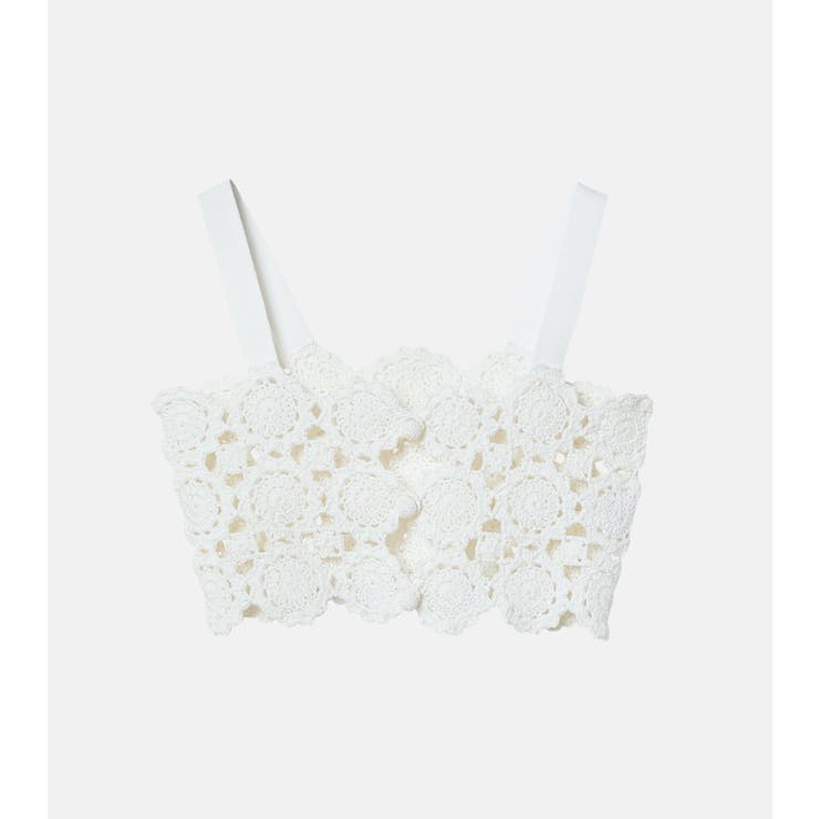 Hand-Crocheted F | LE CIEL BLEU outlet | 詳細画像6 