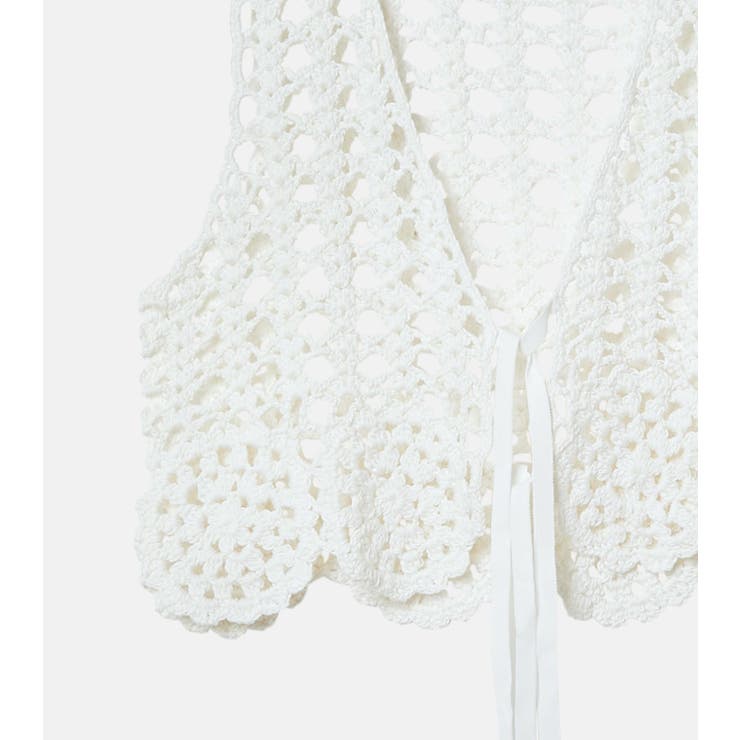 Hand-crocheted L | LE CIEL BLEU outlet | 詳細画像3 