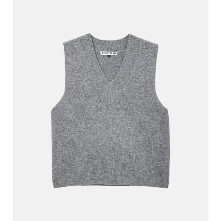 V-Neck Knit Vest | LE CIEL BLEU outlet | 詳細画像7 